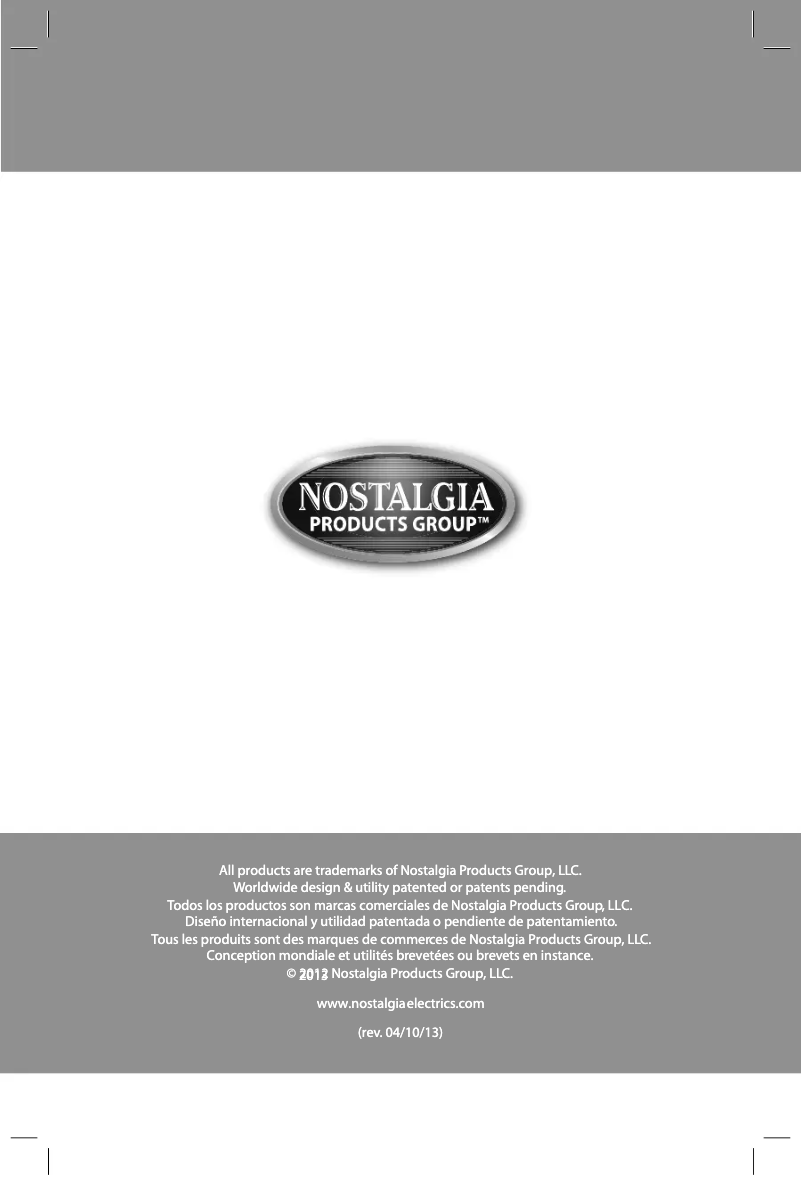 First page image of the manual for FFT100