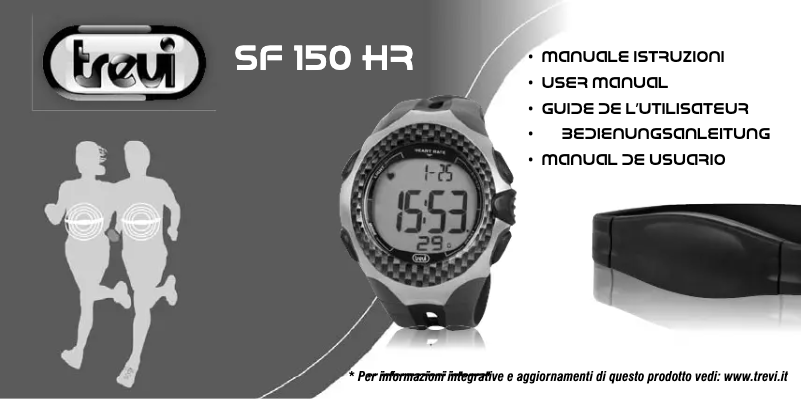 First page image of the manual for SF 150 HR