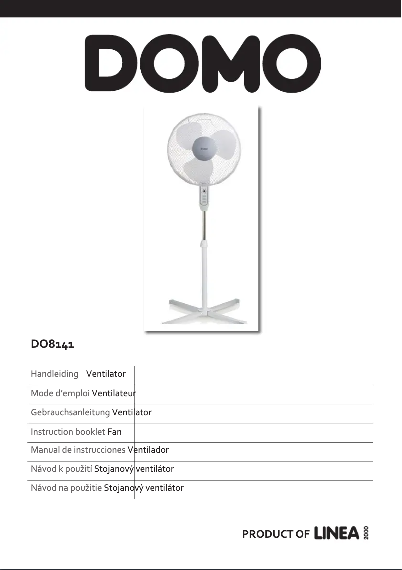 Page 1 of the manual User Manual Domo DO8141