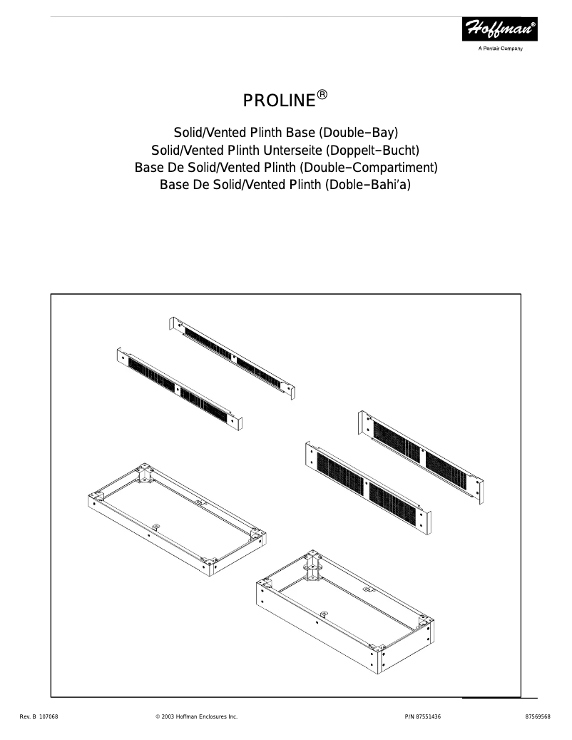 First page image of the manual for PPB1126