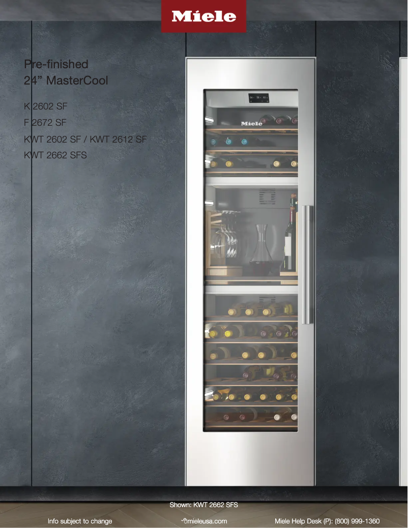 First page image of the manual for F 2672 SF