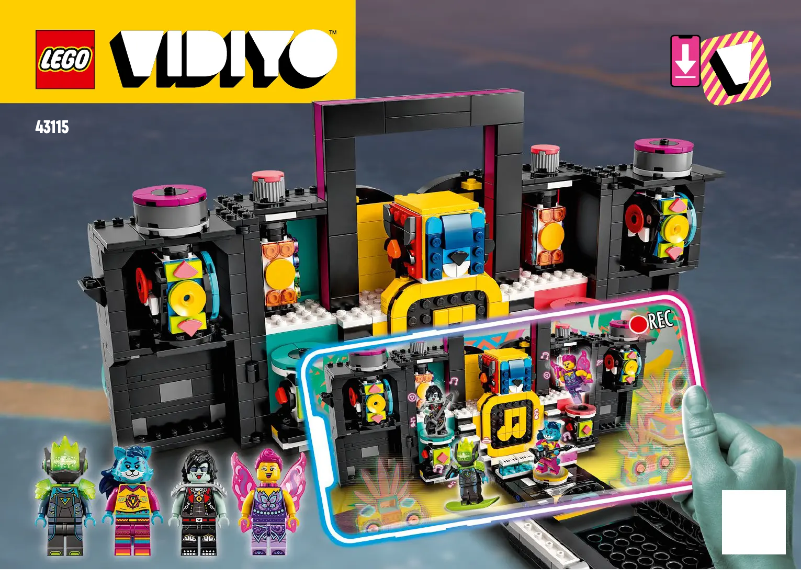 First page image of the manual for Vidiyo 43115