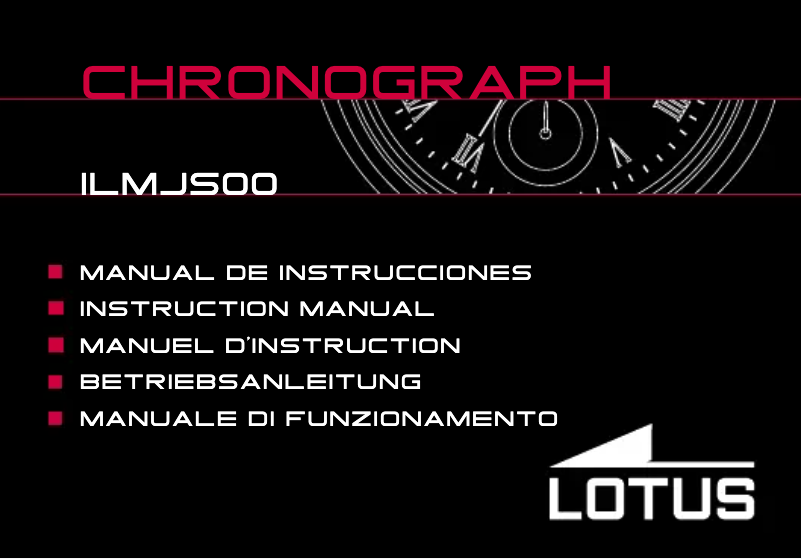 Page 1 of the manual User Manual Lotus Minimalist 18650