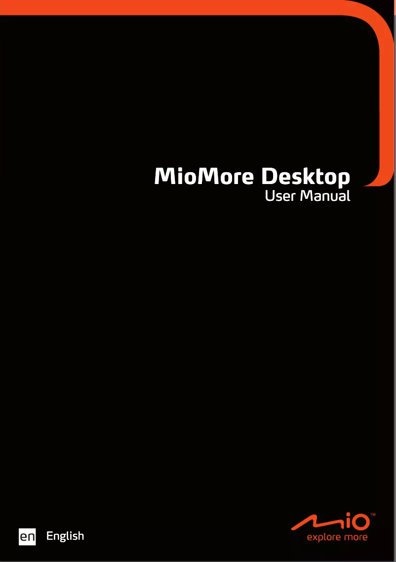 First page image of the manual for Moov S401