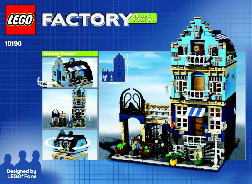 Page 1 of the manual User Manual Lego Market Street