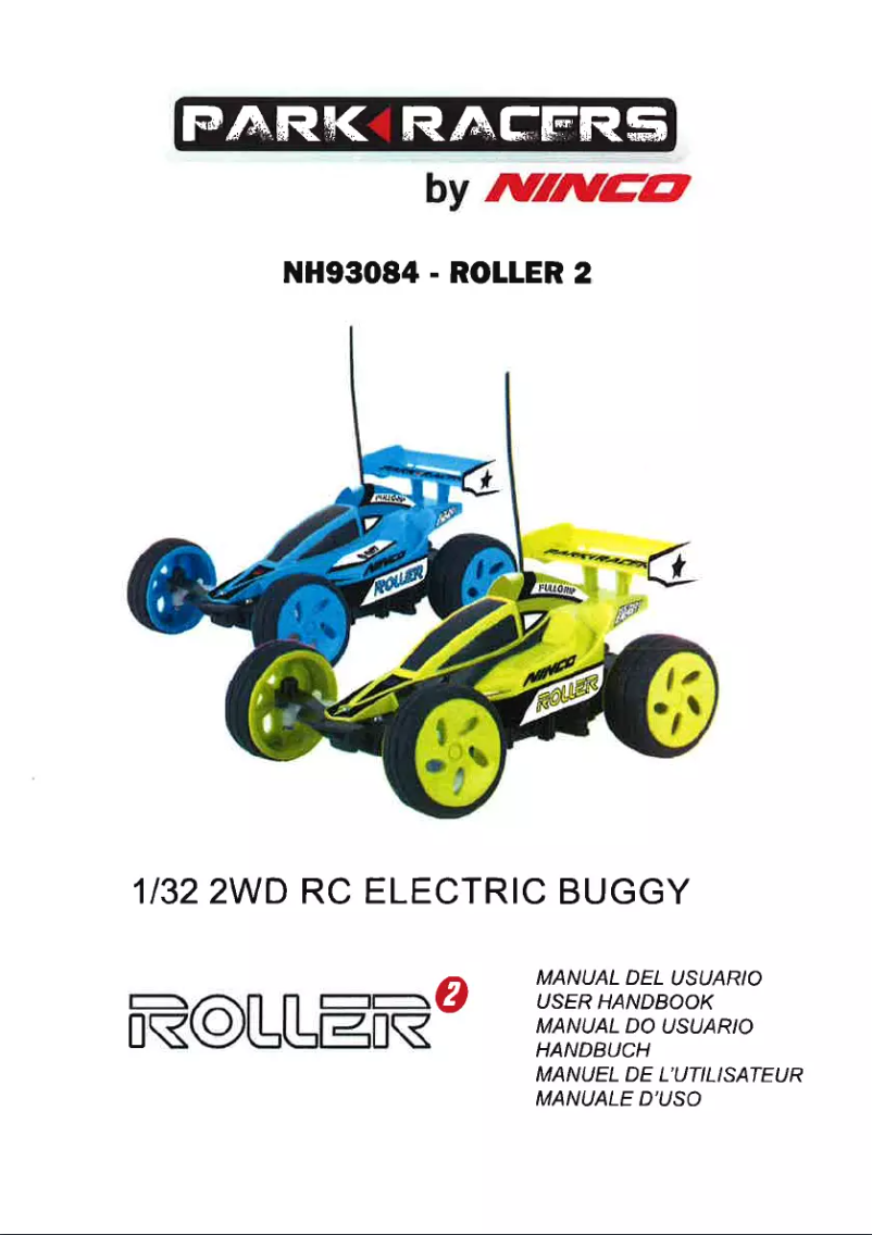 First page image of the manual for Parkracers Roller-2 NH93084