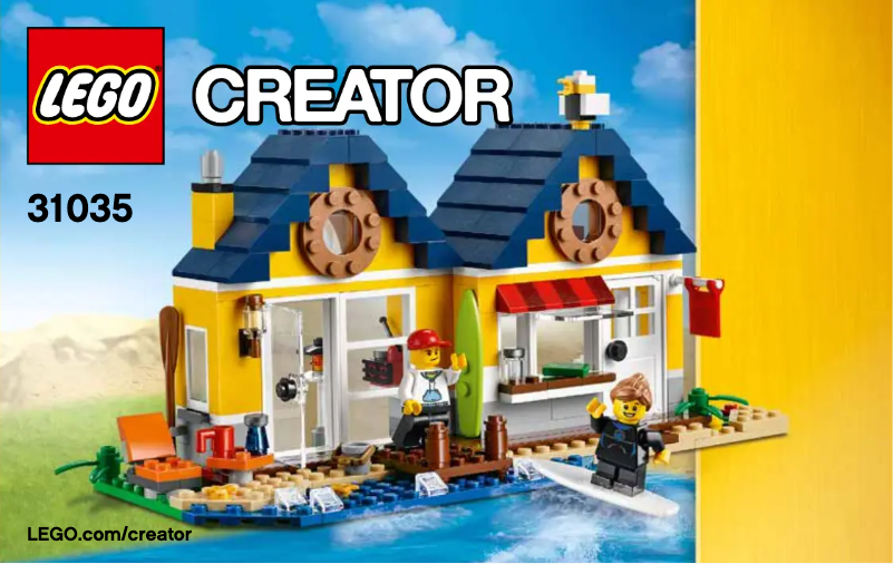 Page 1 of the manual User Manual Lego Creator 31035