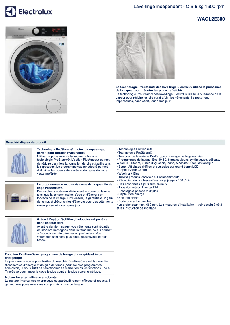 First page image of the manual for WAGL2E300