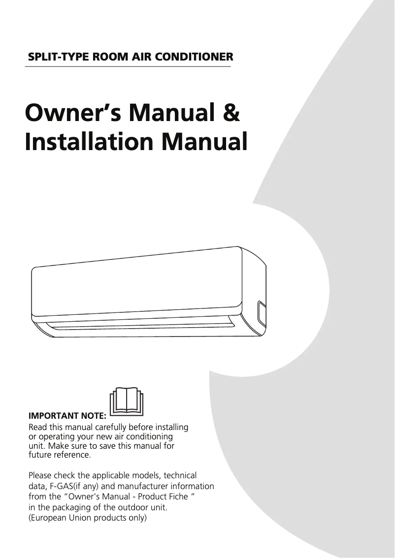 Page 1 of the manual User Manual Midea Aurora AURMI70I1/O1