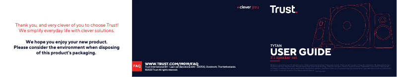 First page image of the manual for Tytan 2.1