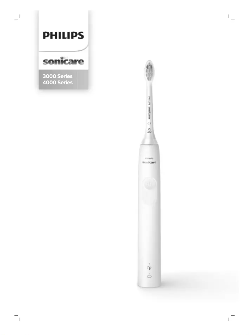 Page 1 of the manual User Manual Philips Sonicare 4100 Series HX3683