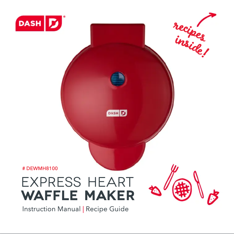 Page 1 of the manual User Manual Dash DEWMH8100