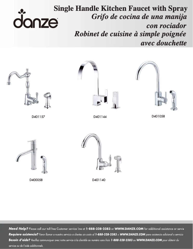 Image de la première page du manuel de l'appareil D401058