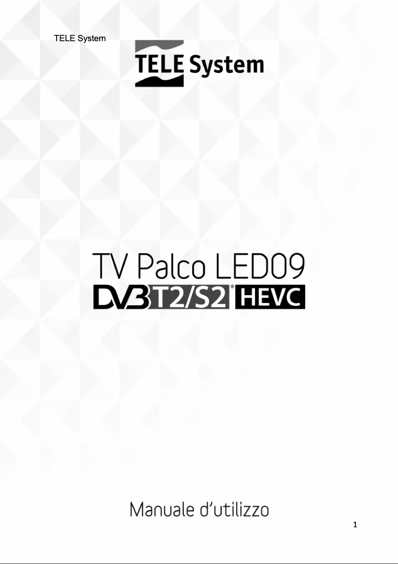 First page image of the manual for PALCO39