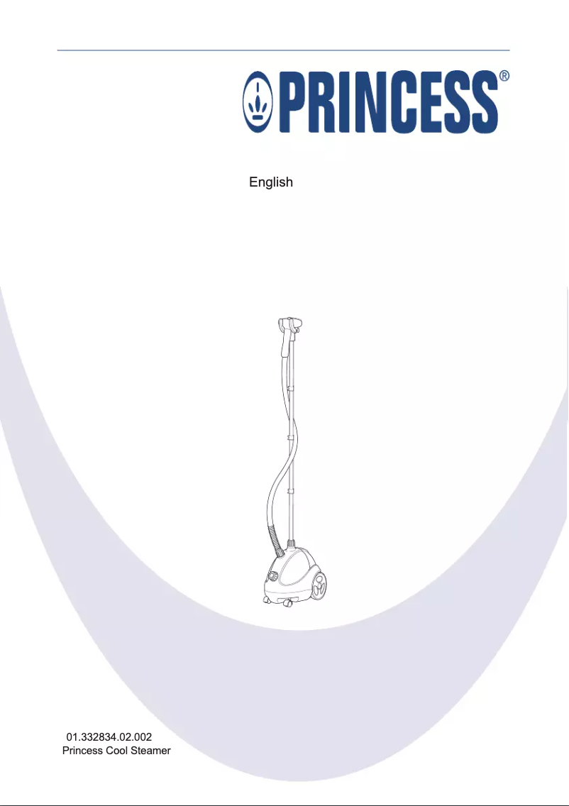 Page 1 of the manual User Manual Princess 332834