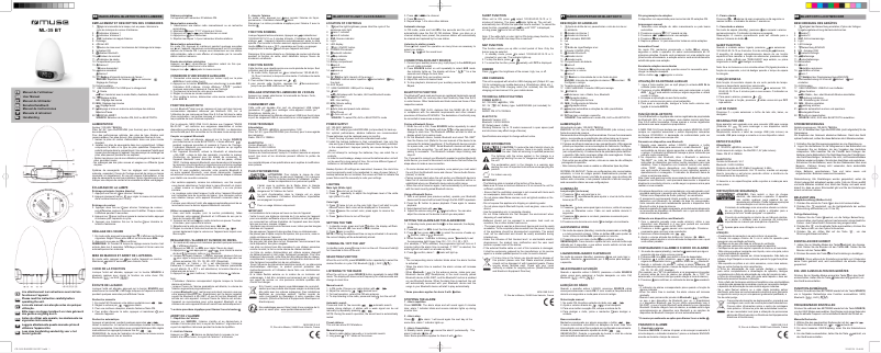 Image de la première page du manuel de l'appareil ML-35 BT