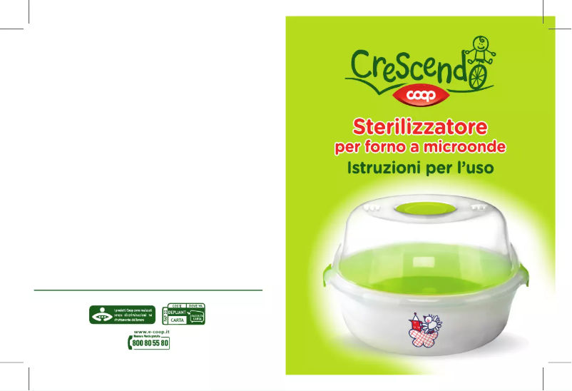 First page image of the manual for Crescendo