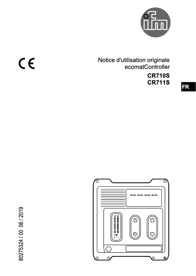 First page image of the manual for EC2121