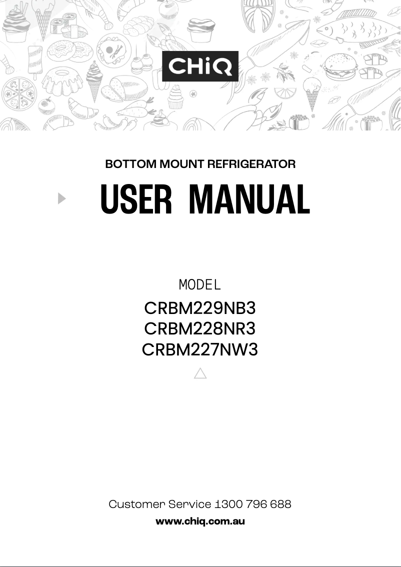 Page 1 de la notice Manuel utilisateur CHiQ CRBM228NR3