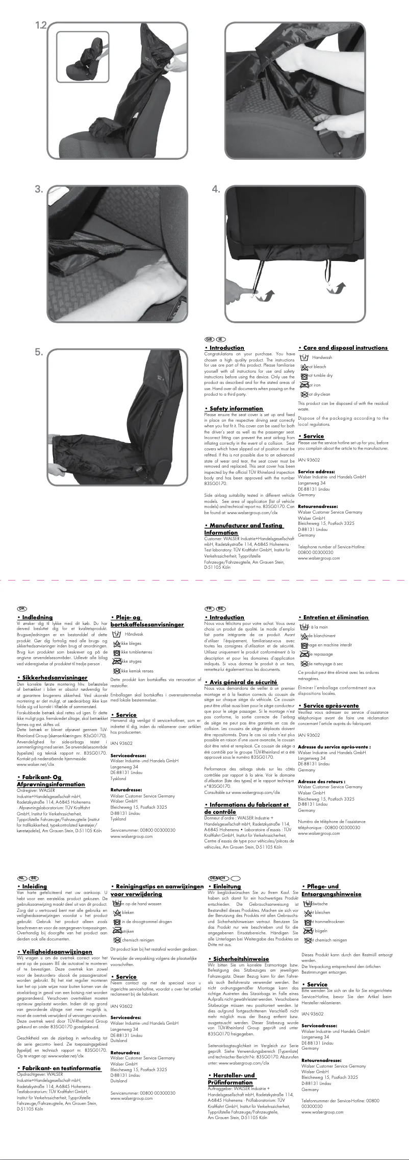 Page 1 of the manual User Manual Ultimate Speed IAN 93602