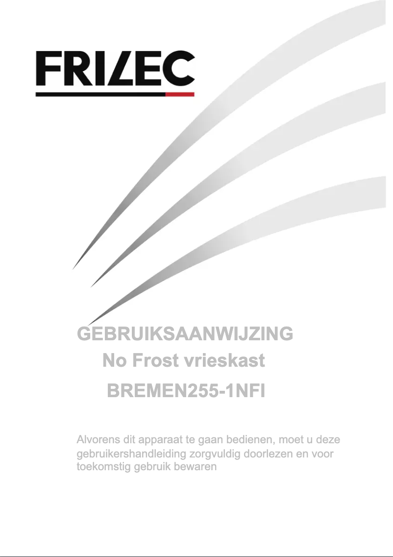 First page image of the manual for BREMEN255-1NFI