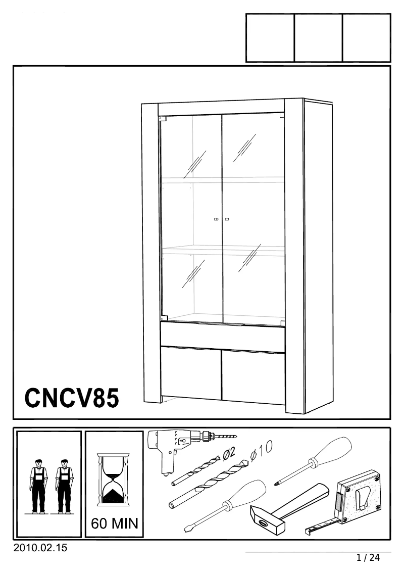 First page image of the manual for Cartago