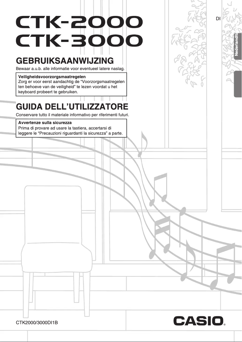 Image de la première page du manuel de l'appareil CTL-3000