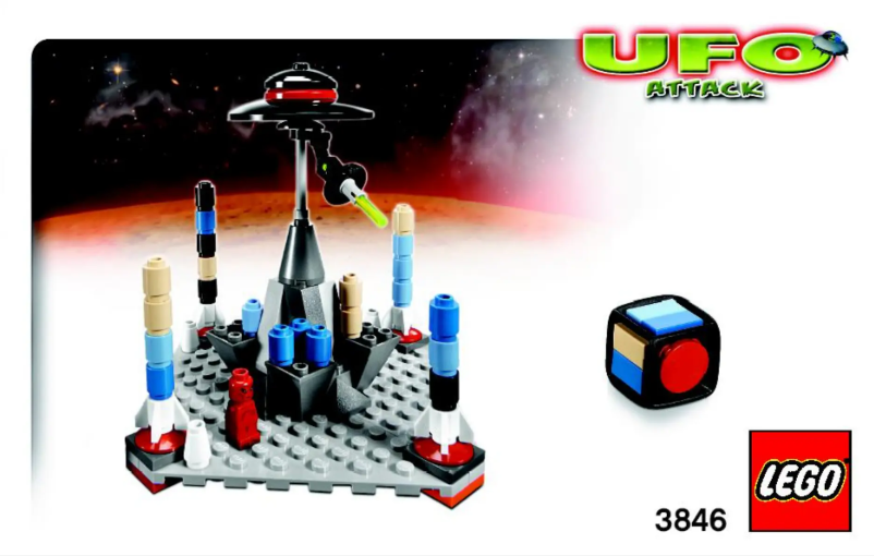 First page image of the manual for UFO Attack