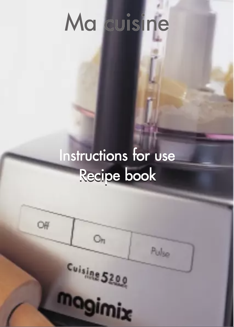 First page image of the manual for 5200