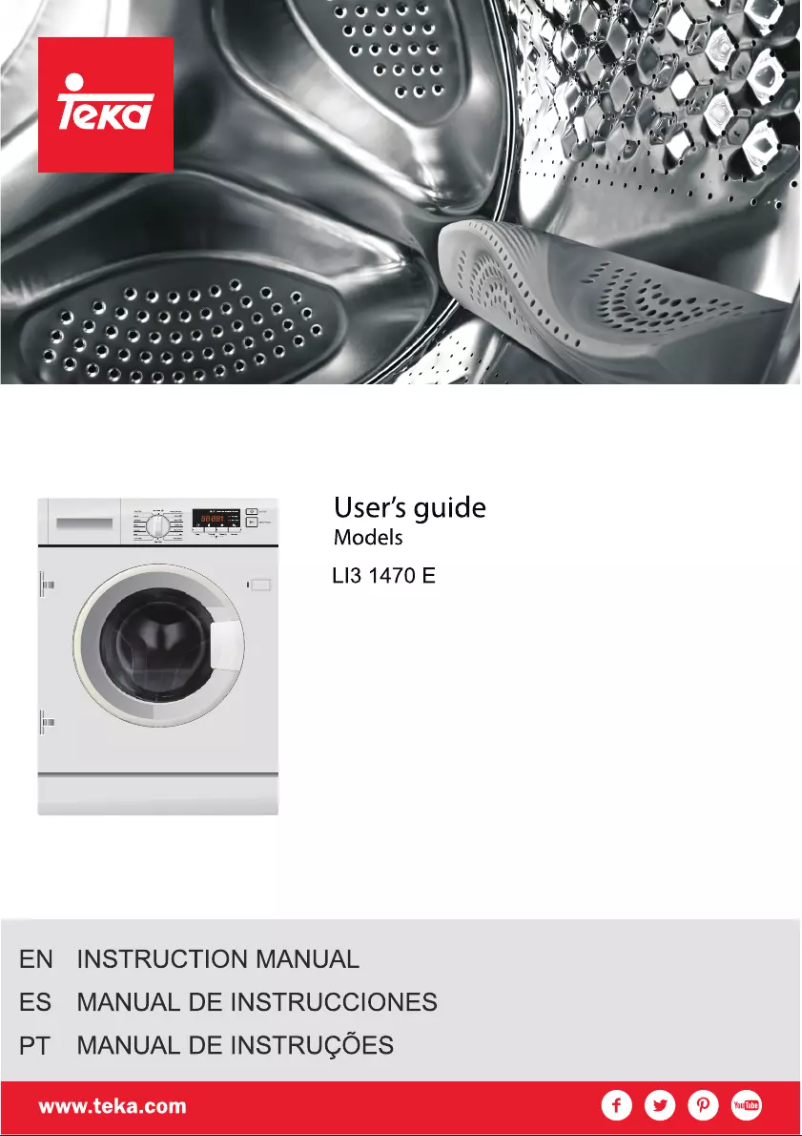 First page image of the manual for LI3 1470 EU