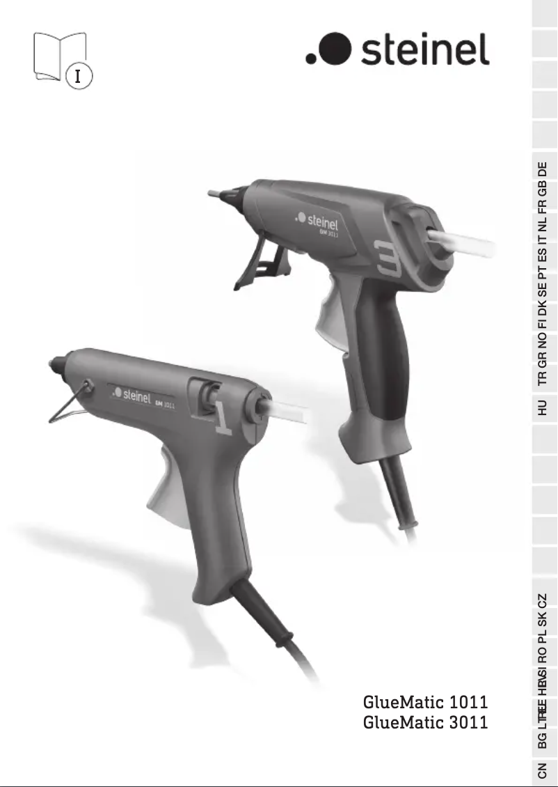 Page 1 of the manual User Manual Steinel GlueMatic 1011