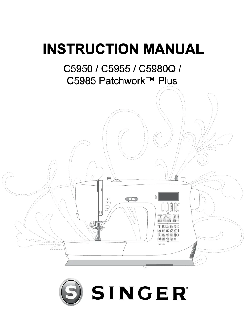 First page image of the manual for C5980Q