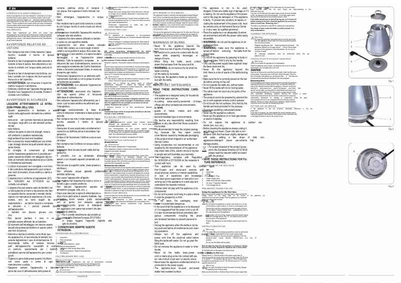 First page image of the manual for 2869