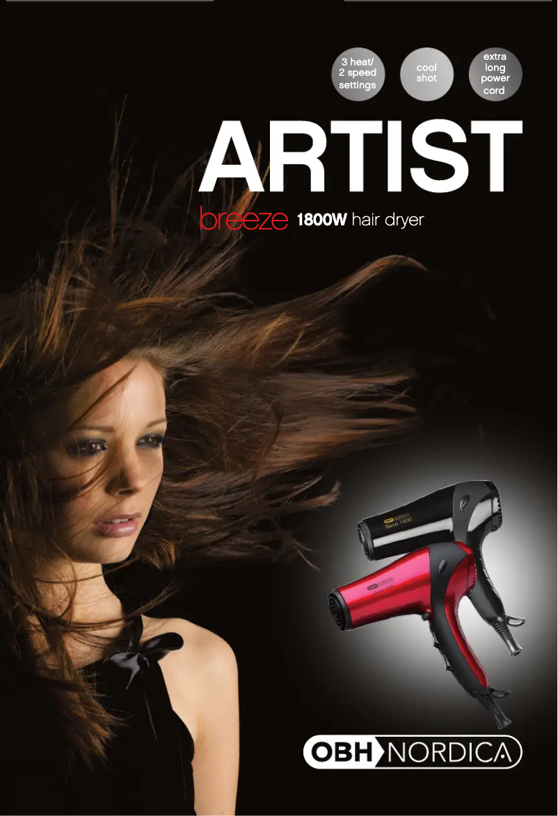 First page image of the manual for Artist Breeze(5168