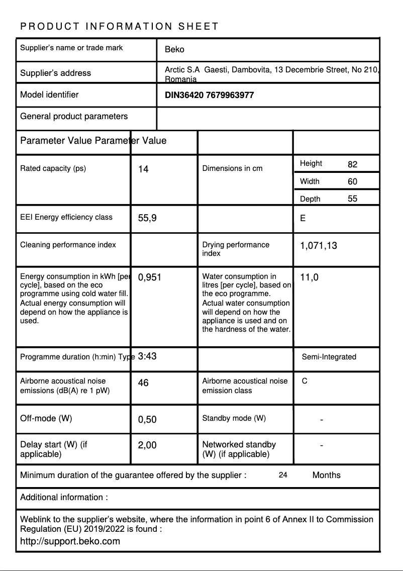 First page image of the manual for DIN36420