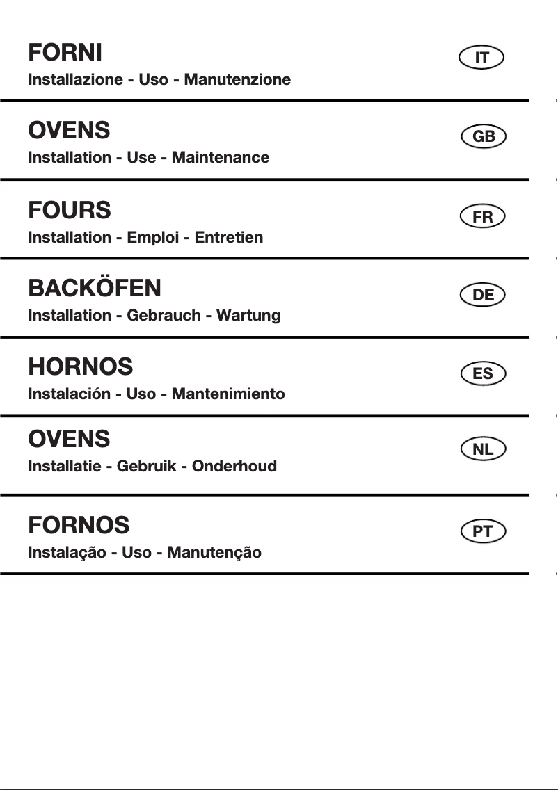 First page image of the manual for FUTO 6009 MT GBK