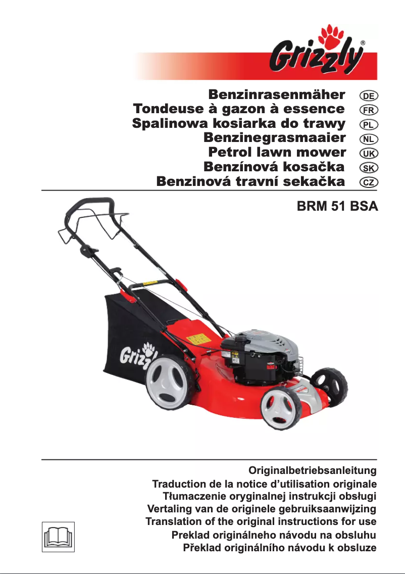 First page image of the manual for BRM 51 BSA