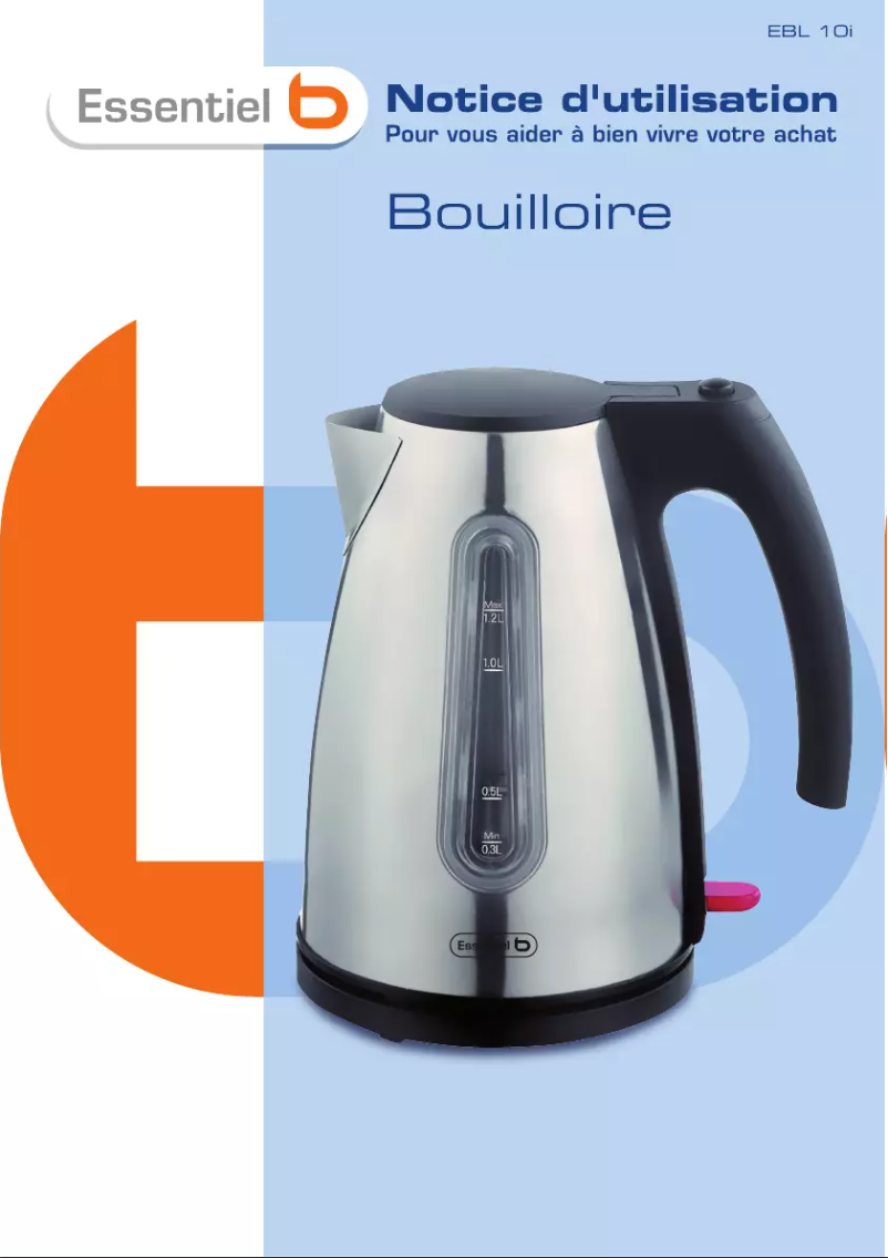 Page 1 of the manual User Manual Essentiel B EBL 10I