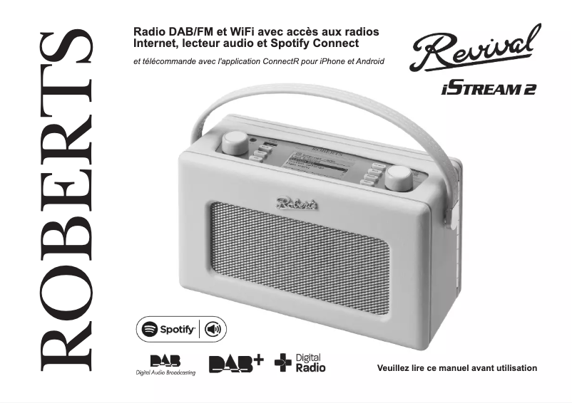 First page image of the manual for Revival iStream 2