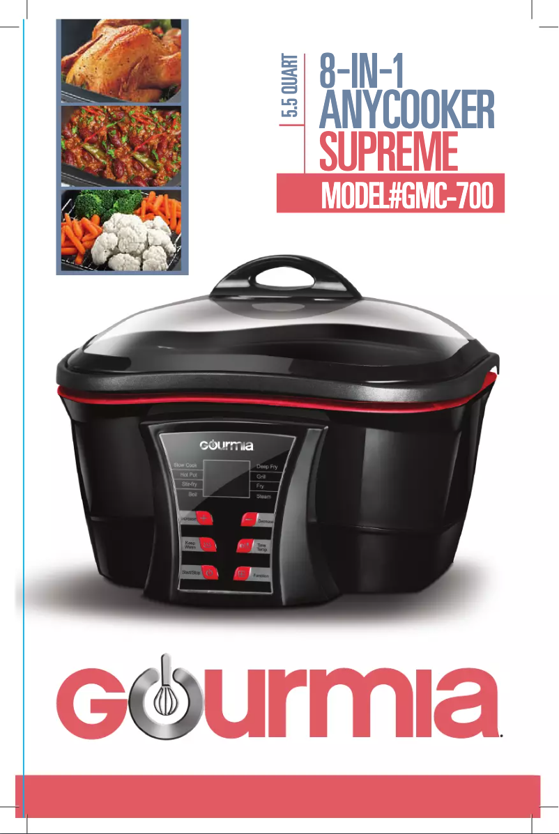 First page image of the manual for GMC700