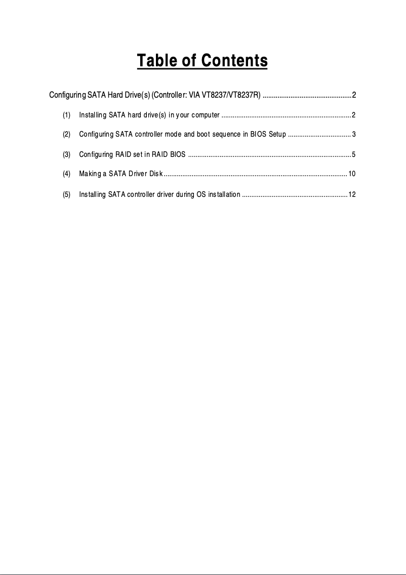 Page 1 of the manual Installation Guide Gigabyte GA-K8VT890-9