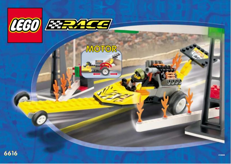 Page 1 of the manual User Manual Lego Rocket Dragster