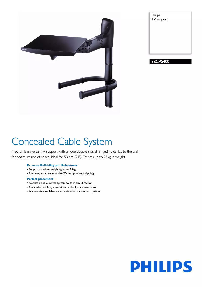 First page image of the manual for SBCVS400