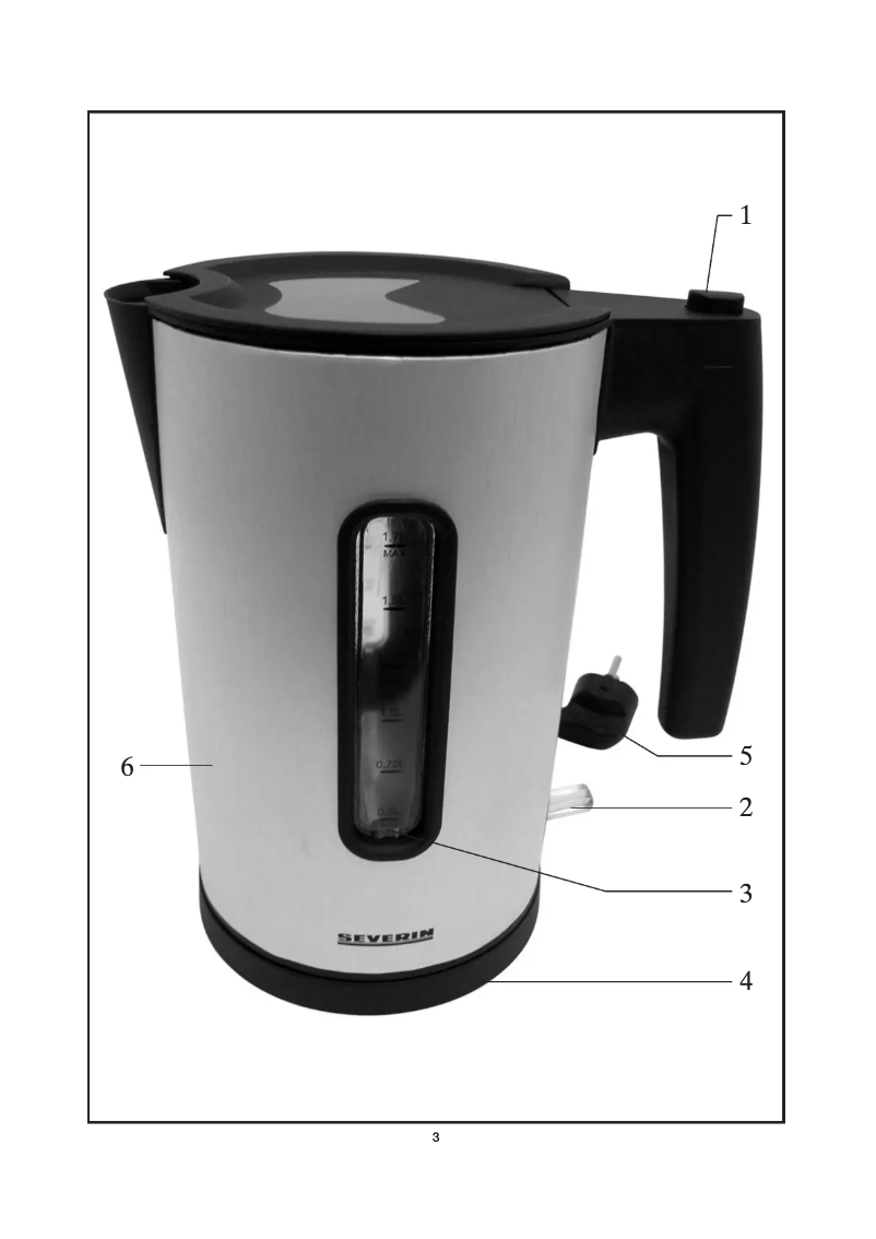 First page image of the manual for WK 3307