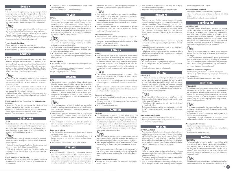 Page 1 of the manual User Manual Hendi 446706