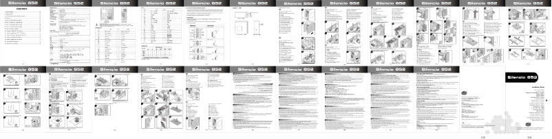 First page image of the manual for Silencio 652