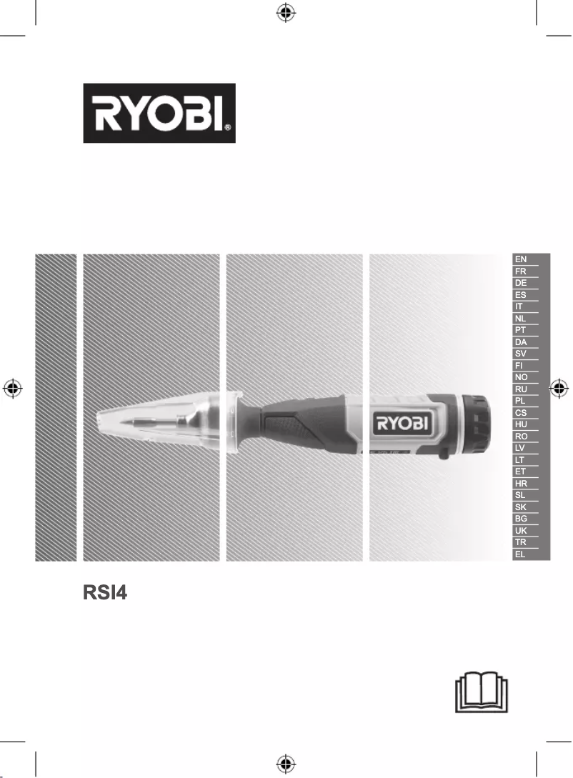 Page 1 of the manual User Manual RYOBI One+ RSI4