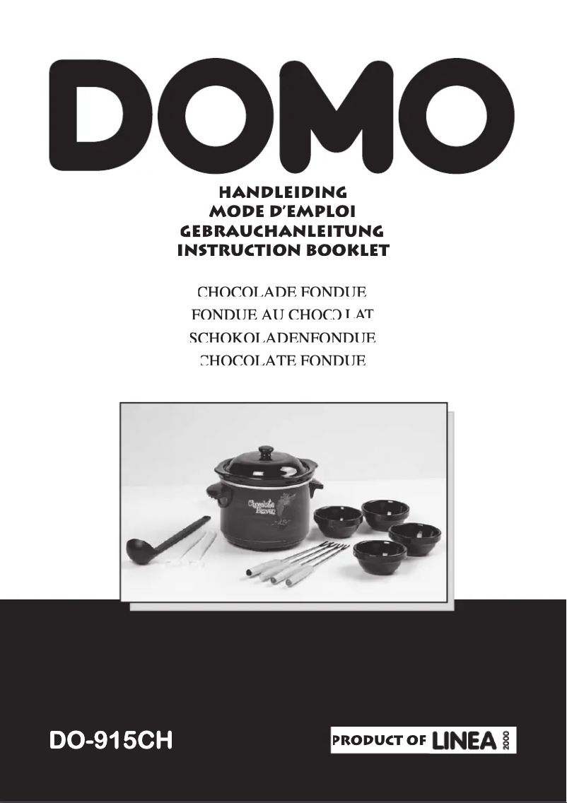 First page image of the manual for DO-915CH